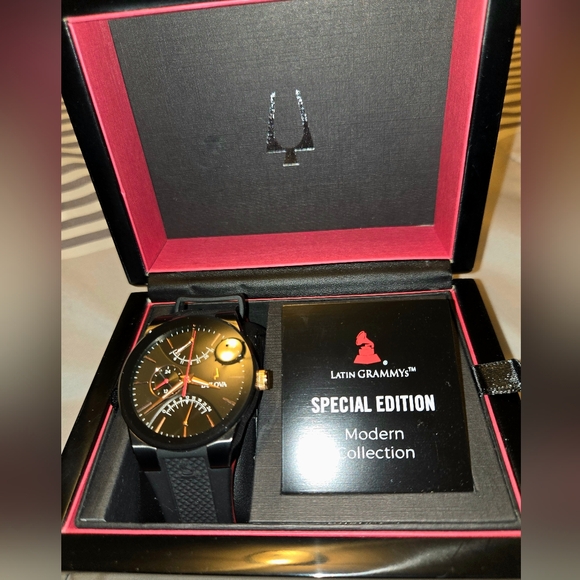 Bulova Black and Gold Men's Watch - Special Edition